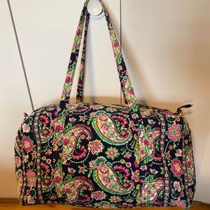 Large Vera Bradley Duffle Bag